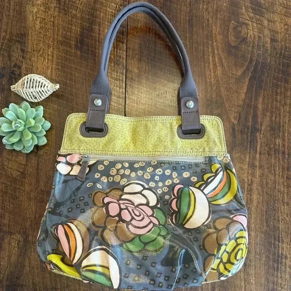 Fossil | Key Per Floral Coated Canvas Tote/Bag - Picture 2 of 8